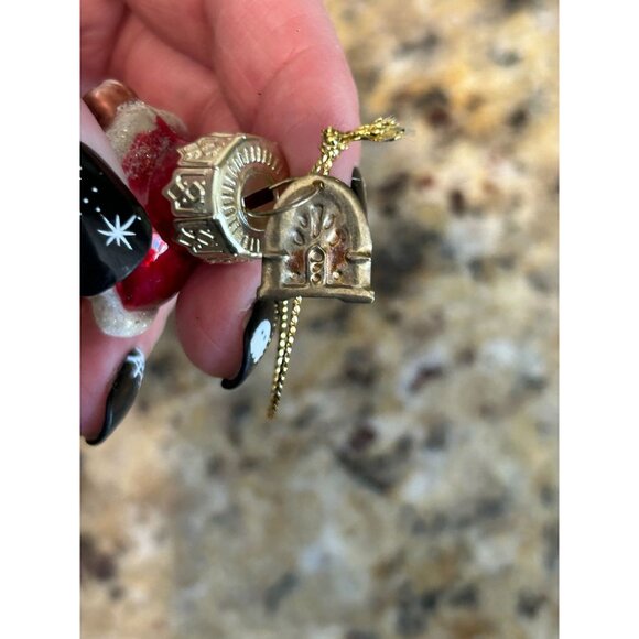 Vintage Santa Bear Thomas Pacconi Hand Blown Glass Christmas Ornament - Picture 6 of 6